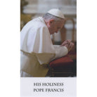 Pope Francis I Holy Card