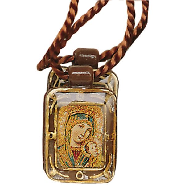 Our Lady of Perpetual Help Scapular Pendant – Catholic Home and Church