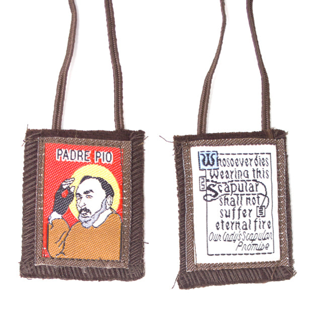 Padre Pio Brown Scapular