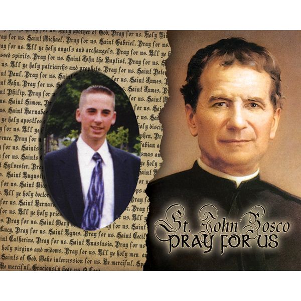 St John Bosco Pick Your Saint Confirmation Frame