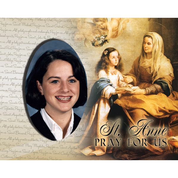 St Anne Pick Your Saint Confirmation Frame