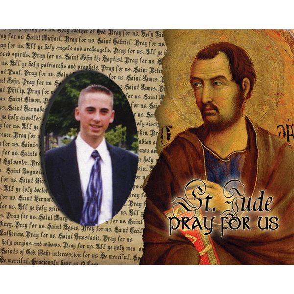 St Jude Pick Your Saint Confirmation Frame
