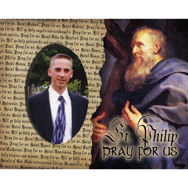 St Philip Pick Your Saint Confirmation Frame