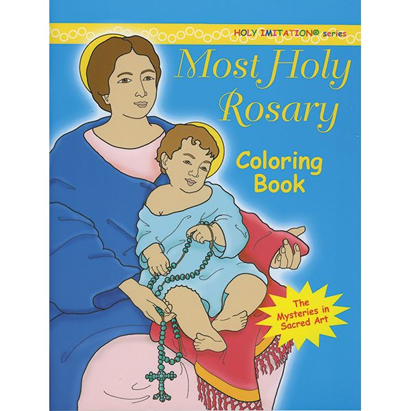 Most Holy Rosary Coloring Book
