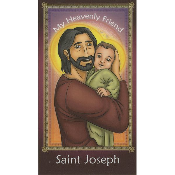 Childrens Saint Joseph Holy Card