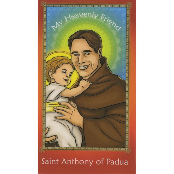 Childrens Saint Anthony of Padua Holy Card