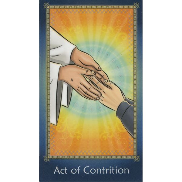 Childrens Act of Contrition Holy Card