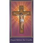 Childrens Prayer Before the Crucifix Holy Card