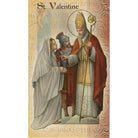 St Valentine Mini Lives of the Saints Holy Card