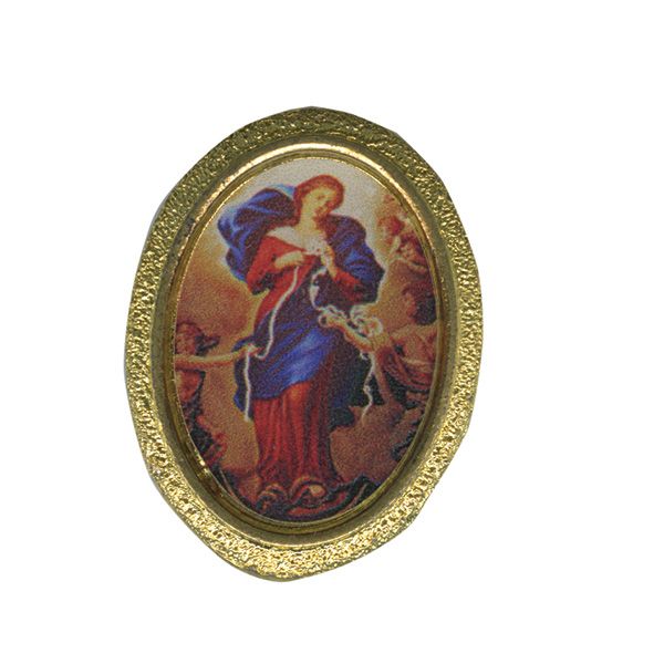 Mary Undoer of Knots Magnet