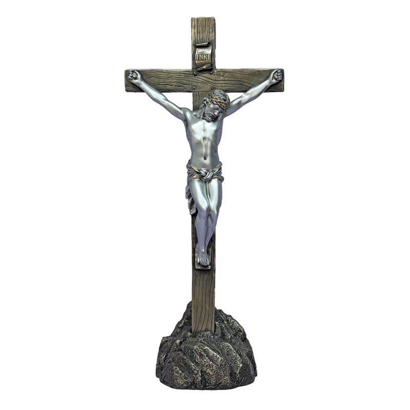 Standing Crucifix with Removable Cross