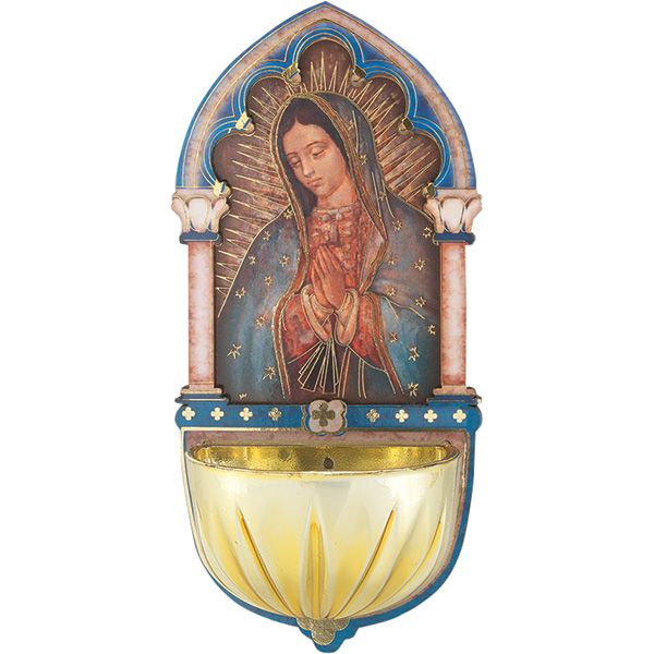 Our Lady of Guadalupe Holy Water Font