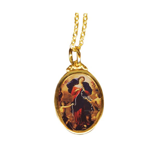 Mary Undoer of Knots-Pope Francis Two Sided Medal