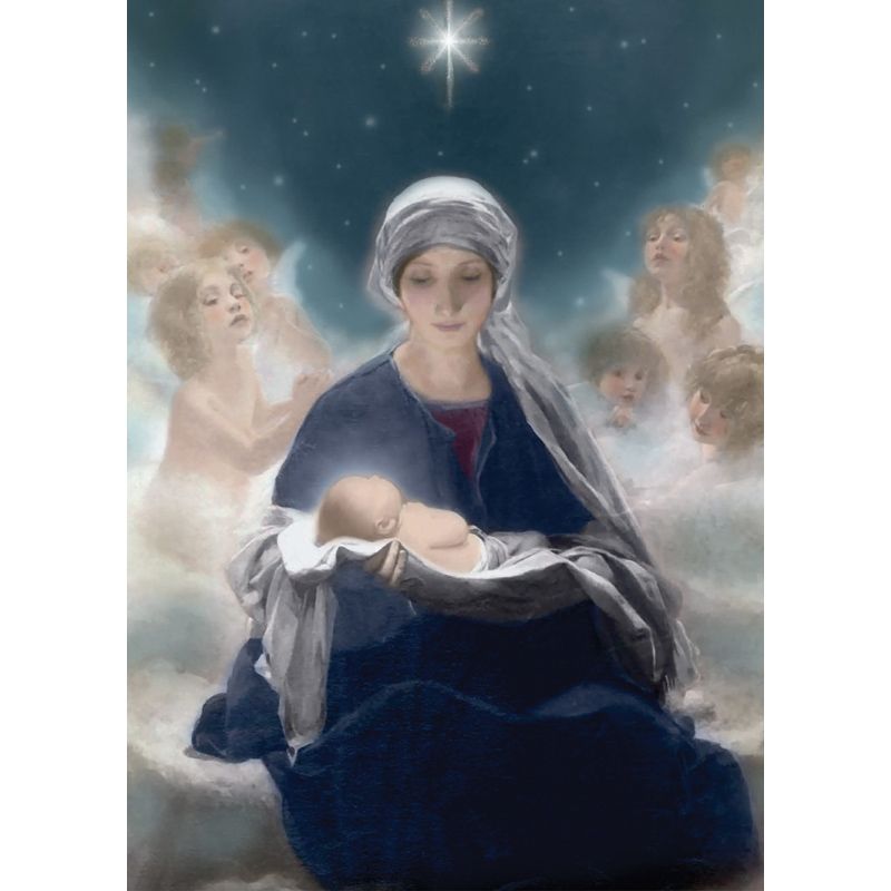 Star of Bethlehem Christmas Card