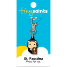 St Faustina Tiny Saint Charm