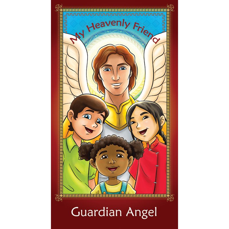 Children's Guardian Angel Holy Card