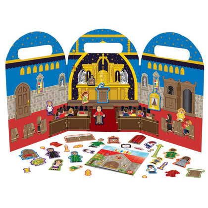My Little Church Magnet Set