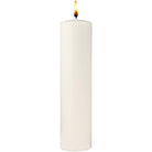 White Ceremonial Pillar Candle