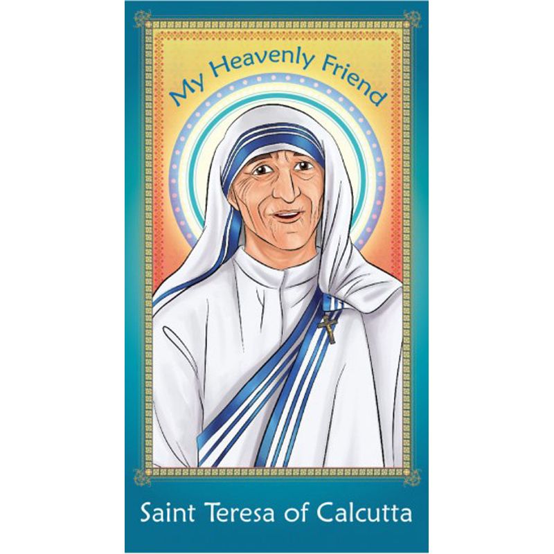 Children's St Teresa of Calcutta Holy Card
