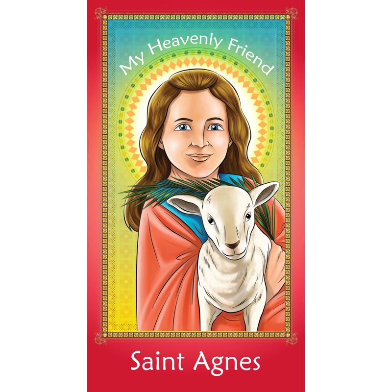 Children's St Agnes Holy Card