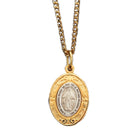 Two Toned Miraculous Medal