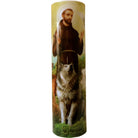 St Francis LED Candle