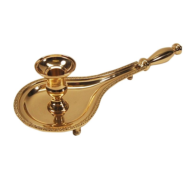 Traditional Brass Bishop Bugia