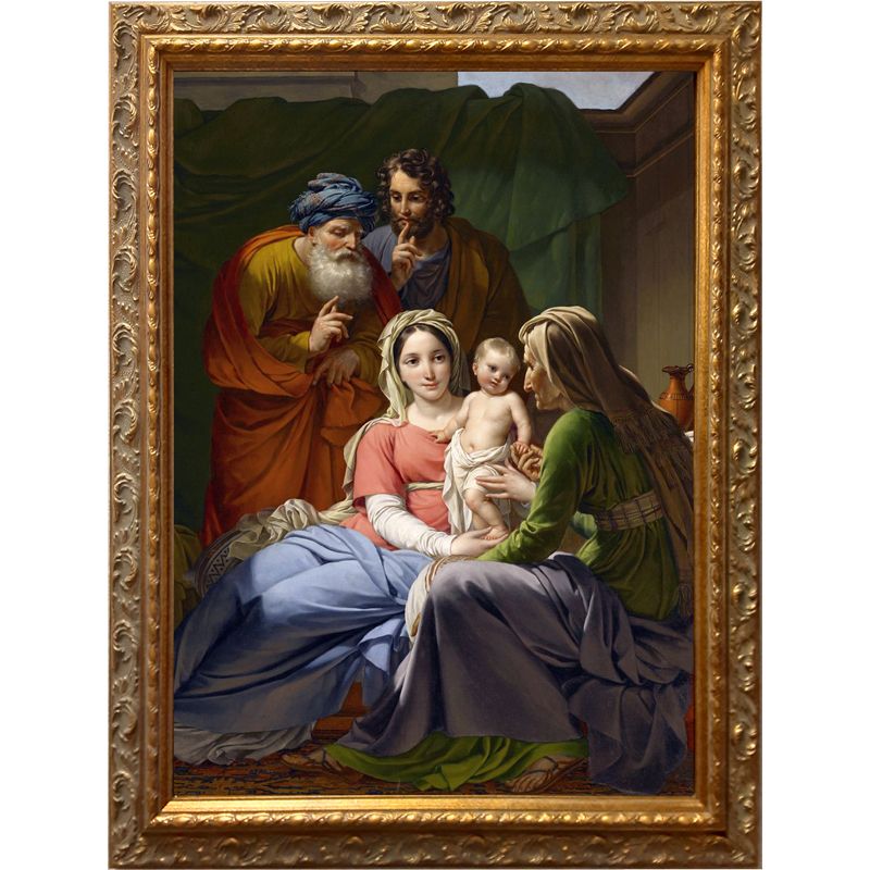 Holy Family with Grandparents Picture