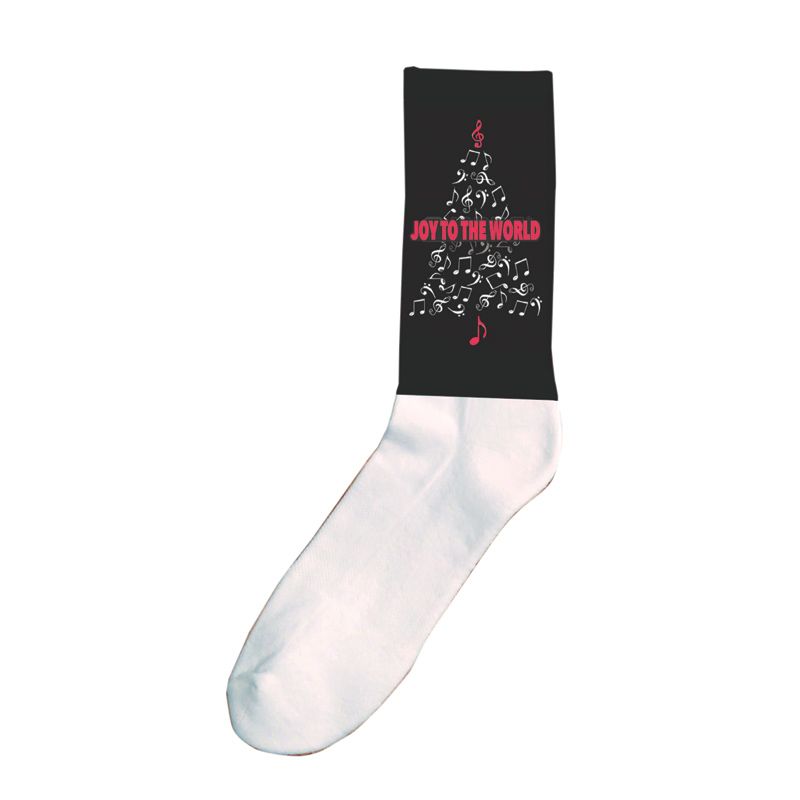Joy To The World Christmas Socks