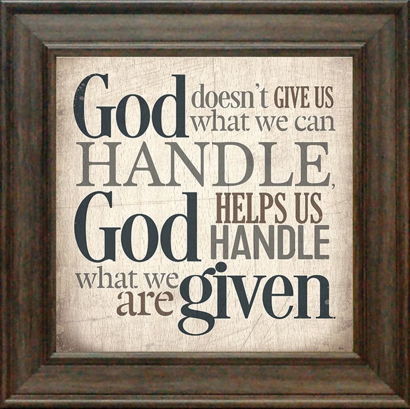 God Helps Us Handle Picture