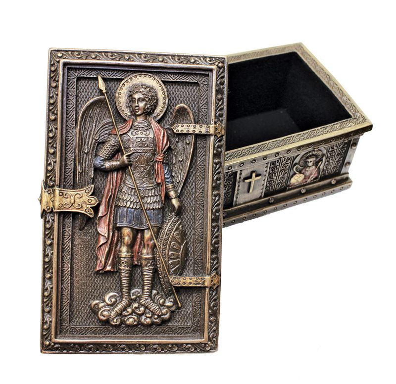 St Michael And Angels Veronese Keepsake Box