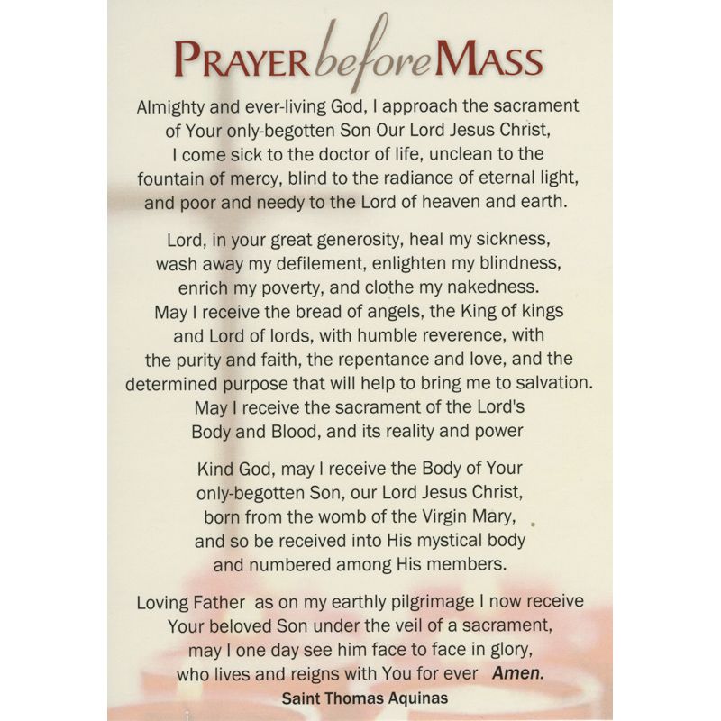 Mass Card