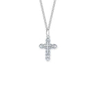 Petite Filigree Cross Pendant
