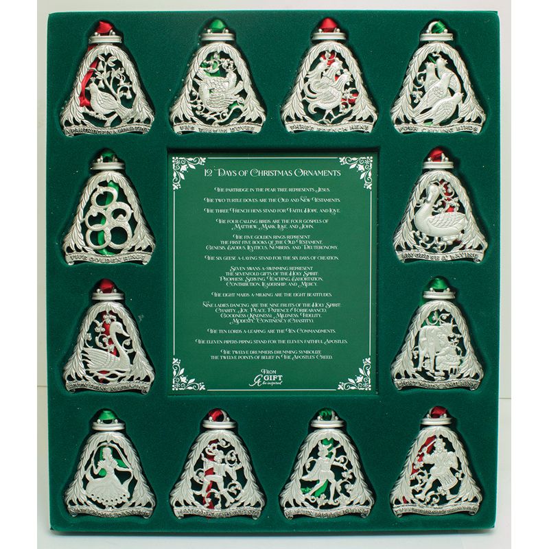 The Twelve Days Of Christmas Ornaments