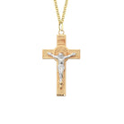 Two Tone St Benedict Crucifix
