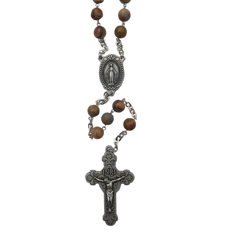 French Agate Rosary