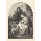 Ittenbach Sepia Holy Family Christmas Cards