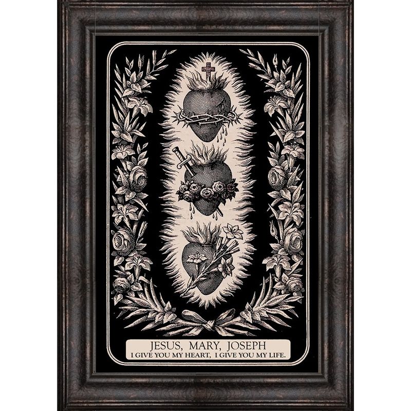 Three Hearts of the Holy Family Picture