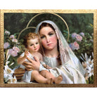 Madonna and Child with Lillies - Simeone