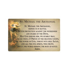 St Michael the Archangel Prayer Card w/Guardian Angel Prayer