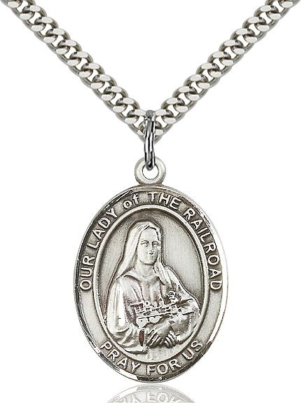 Our Lady of the Railroad Medal