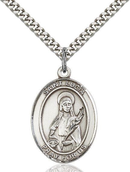 St. Lucia Of Syracuse Medal