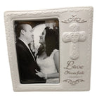 Love Never Fails Wedding Frame
