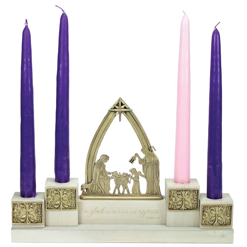 Glad in the Lord Advent Wreath
