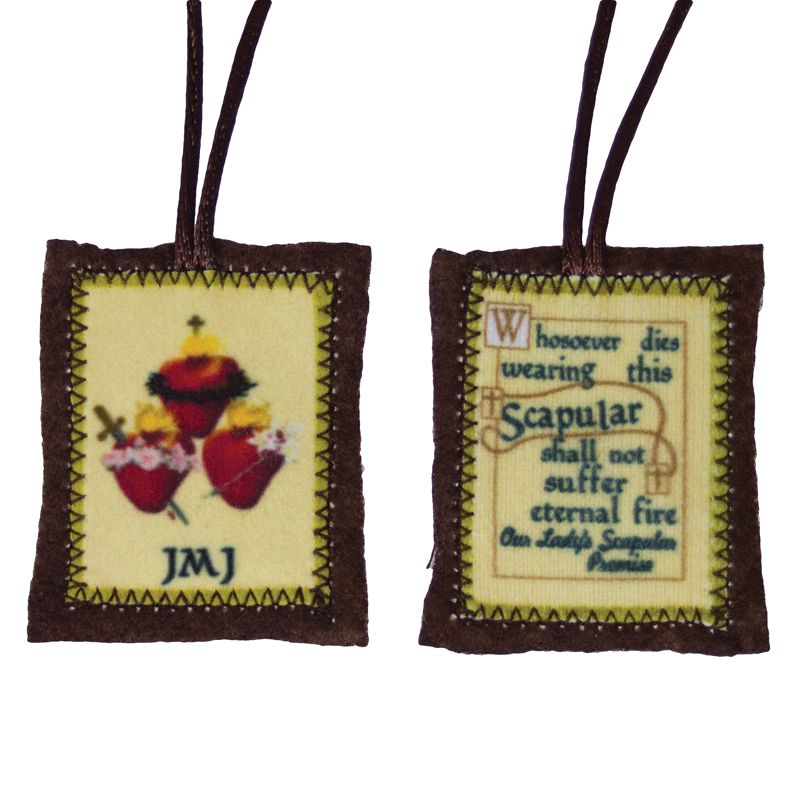 Three Hearts of the Holy Family Scapular
