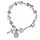 Flower Rosary Bracelet