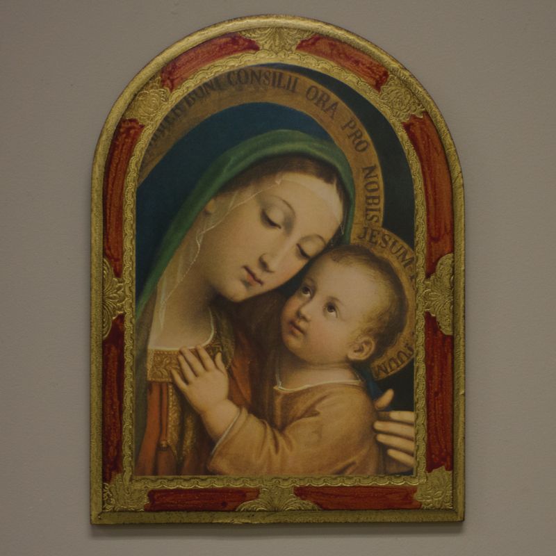 Our Lady of Good Counsel Plaque