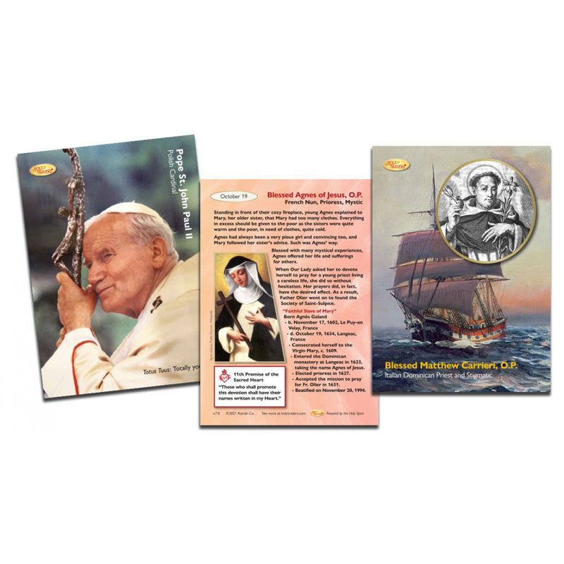 Saints Trading Cards Set #7