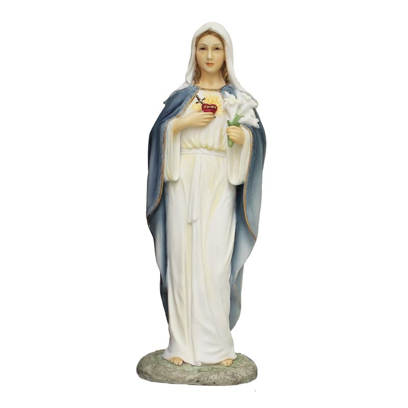 Color Immaculate Heart of Mary Veronese Statue