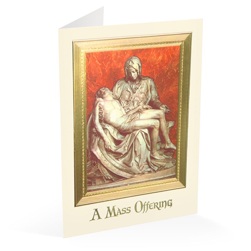 Pieta Mass Cards